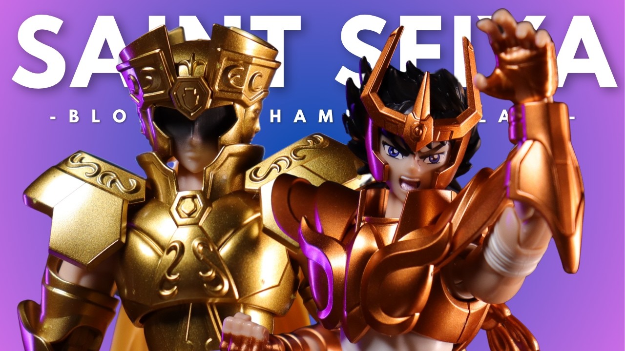 Blokees Saint Seiya Champion Class Ikki de Fénix y Saga de Géminis Review