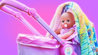 Кукла Беби Анабель идёт гулять! Весёлые игры в куклы и дочки матери с Baby Born