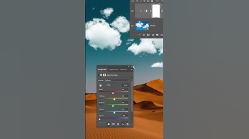 Add Realistic Clouds In Photoshop in 15 seconds !!