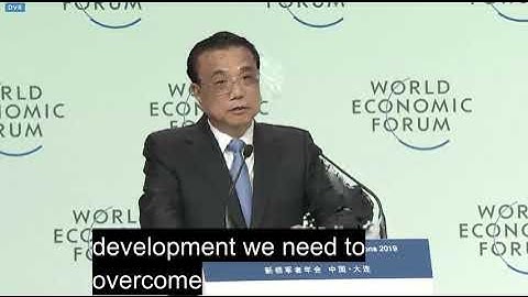 Li Keqiang - Creating a level playing field