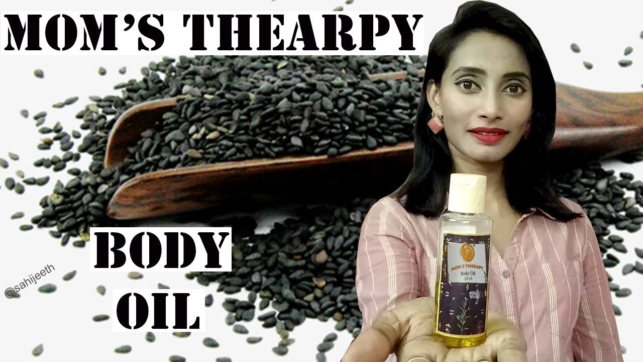 MOM'S THERAPY BODY OIL | Honest Review | SahiJeeth