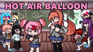 Hot Air Balloon But every turn a Different Character Sings it (FNF Hot Air Balloon BETADCIU)