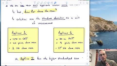 PSYC 2317 - Lecture 2 - Standardized Scores