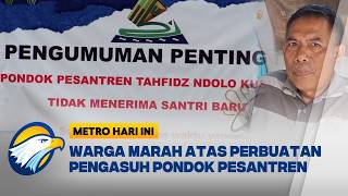 Buntut Kasus Pelecehan Santri Tinggalkan Ponpes Ndolo Kusumo  Metro Hari Ini