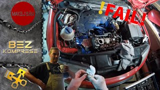 4K | Oprava mrtvého motoru HTP Část_02 | FAIL !!!! | Škoda Fabia | Start motoru | Bez komprese
