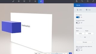 Paint 3D windows first look screenshot 5