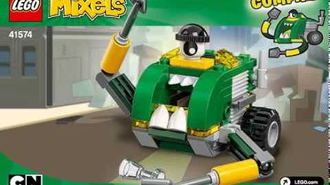 Lego Instructions - Mixels - Set 41574 - Compax