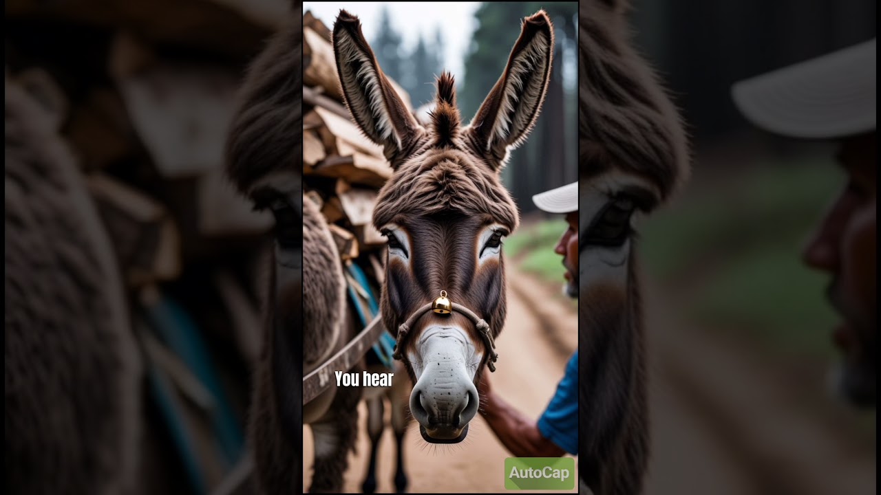 🫏🔔The story of the donkey and the bell