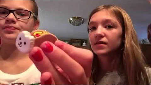 Isabella and Evelyn's clay charm review! Part 2
