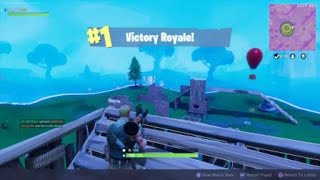 Epic FORTNITE WIN (WARNING EAR-RAPE
