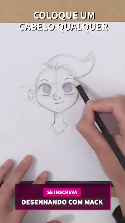 Pin de Naye em Dibujo  Desenho de poses, Desenho de rosto, Tutoriais de  desenho