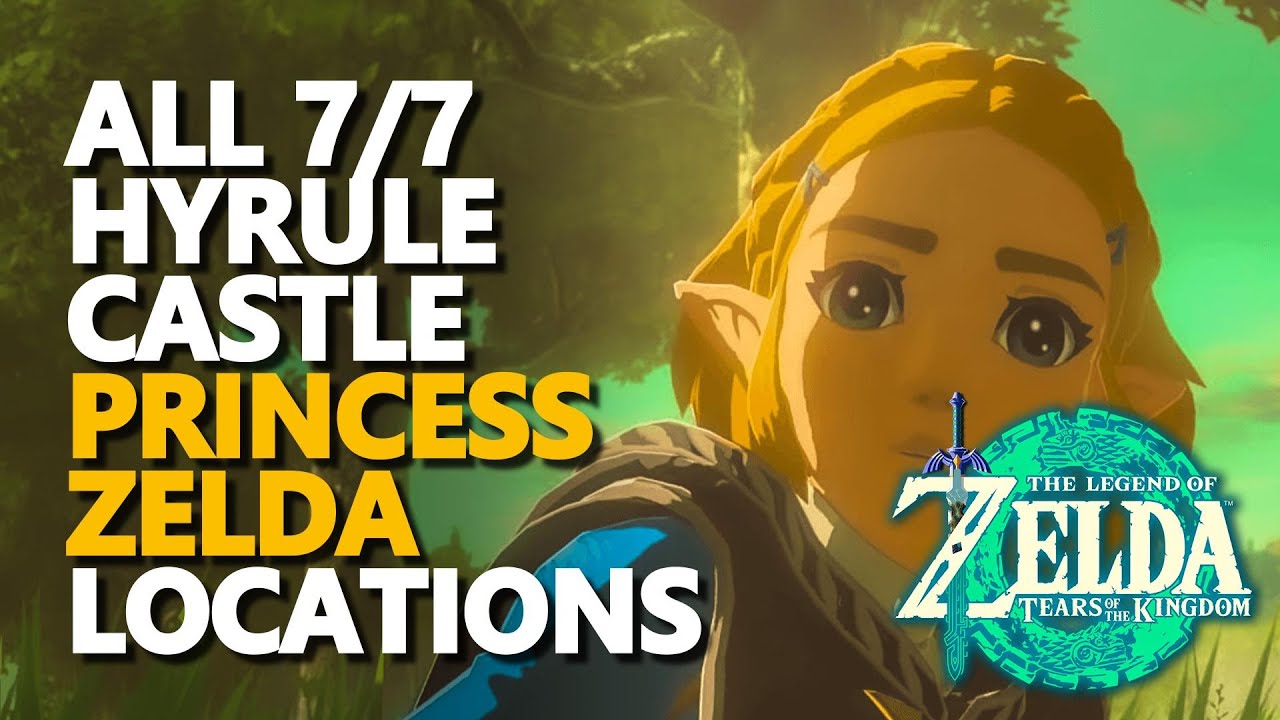 Find Princess Zelda in Hyrule Castle Crisis Zelda Tears of the Kingdom