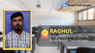Python Training in Jayanagar Bangalore @ Besant Technologies