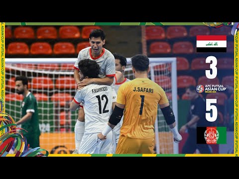 LIVE | AFC Futsal Asian Cup Thailand 2024™ | Play-off 1 | Iraq vs Afghanistan