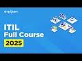 ITIL Full Course 2025 | ITIL 4 Foundation Course | ITIL Tutorial For Beginners | Simplilearn