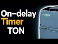 On-Delay Timer Tutorial for Siemens S7-1200 PLC