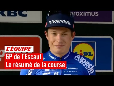 Les derniers kilomètres de la course - Cyclisme - GP de l'Escaut