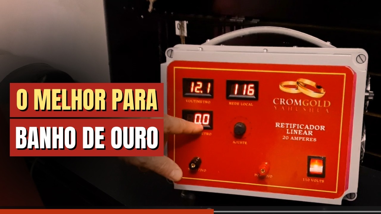 RETIFICADOR GALVÂNICO PROFISSIONAL PARA INICIANTES 