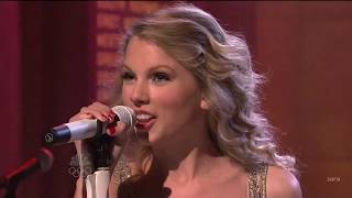 Taylor Swift "you belong with me" # live at SNL