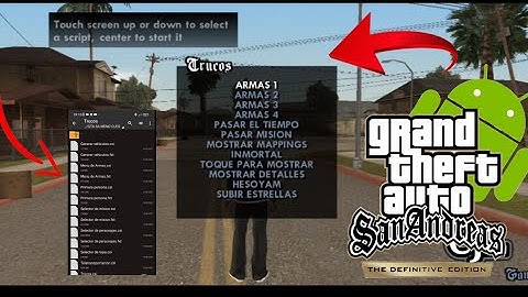 Cómo Instalar TRUCOS en GTA San Andreas de Android!!!