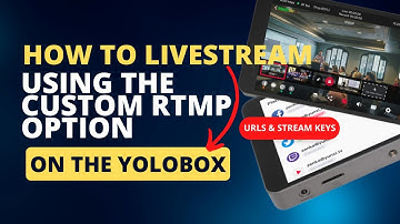 YoloBox RTMP Livestreaming Setup Made Easy