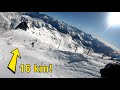 Longest BLACK RUN the World, SARENNE, Alpe D'Huez Skiing
