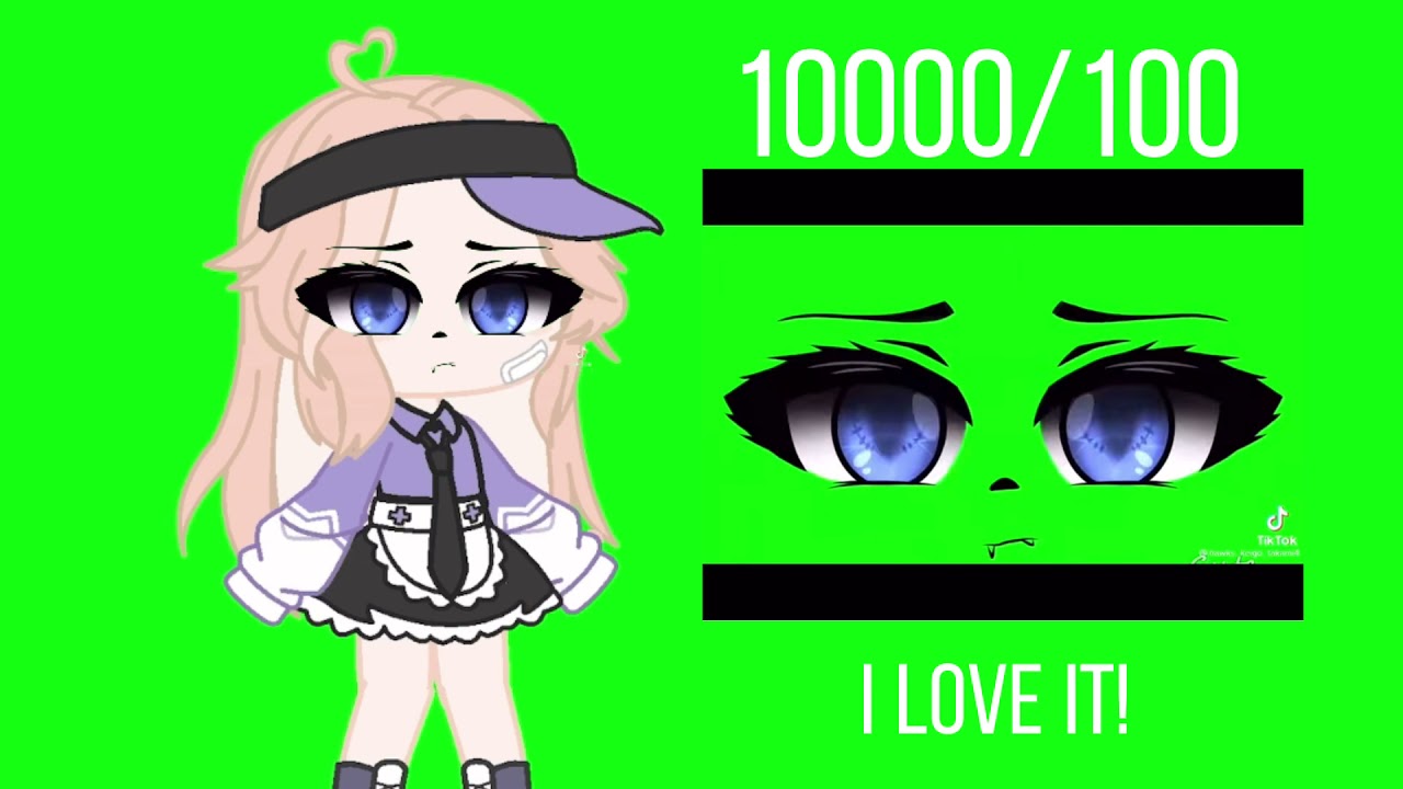 Rating Gacha Life Green Screen Gacha Club YouTube