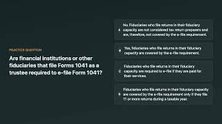 EA Exam Course: IRS E-File E‑Signatures: Self‑Select vs Practitioner PIN + Remote ID Rules