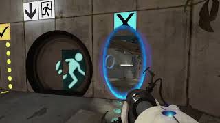 Portal 2 - Chapter 1 Courtesy Call: Test Chamber 04 Puzzle Solution: Cubes, Portals & Door Gameplay