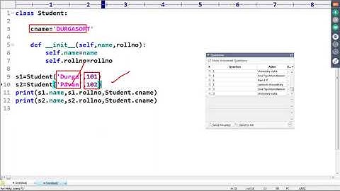 Advanced Python    Python OOPs    The Complete Story of Static Variables    by Durga On 13 07 2018