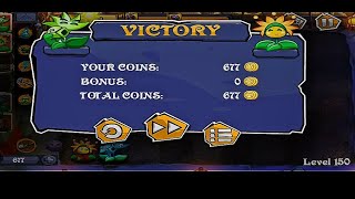 150th level of flower zombie war... 🌱🆚🧟 without using hack... 👩🏻‍💻 screenshot 3