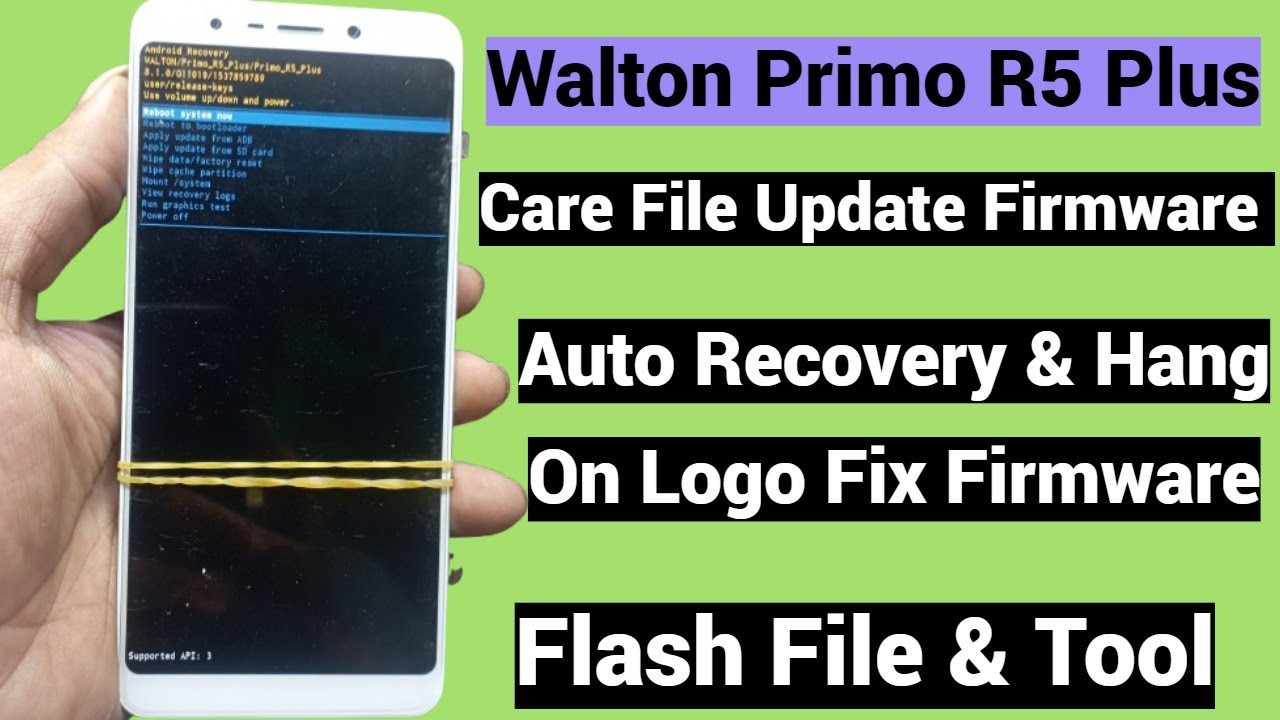 Walton Primo R5 Plus Auto Recovery & Hang On Logo Fix Firmware | Walton ...