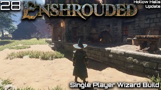 Enshrouded Hollow Halls Update | Single Player | E28 Fixing the Front Porch