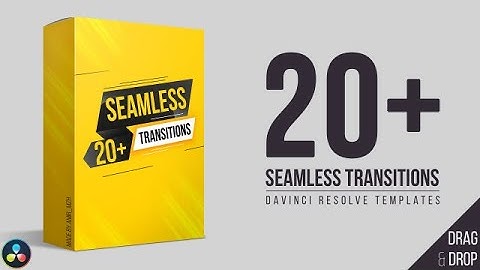 Seamless Transitions DaVinci Resolve Macros