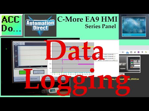 C-More EA9 HMI Series Panel Data Logging