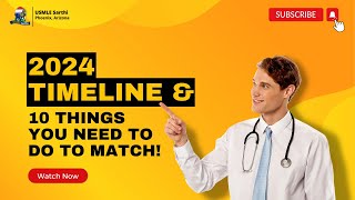 Residency match season 2024: Timeline, plan, tips for IMGs