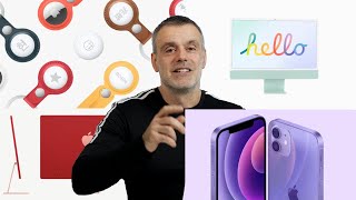 New Apple 2021 iMac, Apple Air Tag, updated Apple TV and M1 iPad. screenshot 2