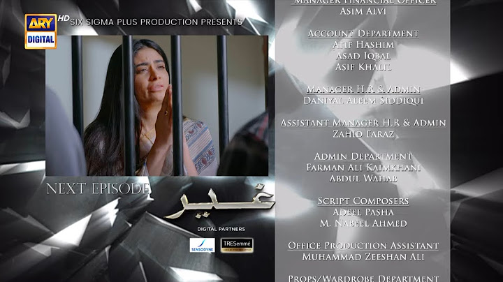 Ghair Drama Last Episode 36 - ARY Digital