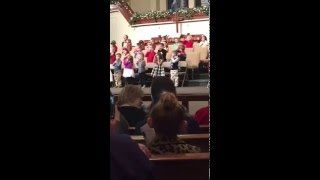 Blake preschool Christmas program dec 2015