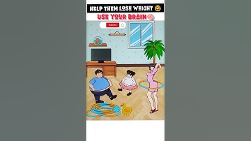 Help them lose weight 🤓😨 | puzzle Game 🧩 | Gameplay  #shorts