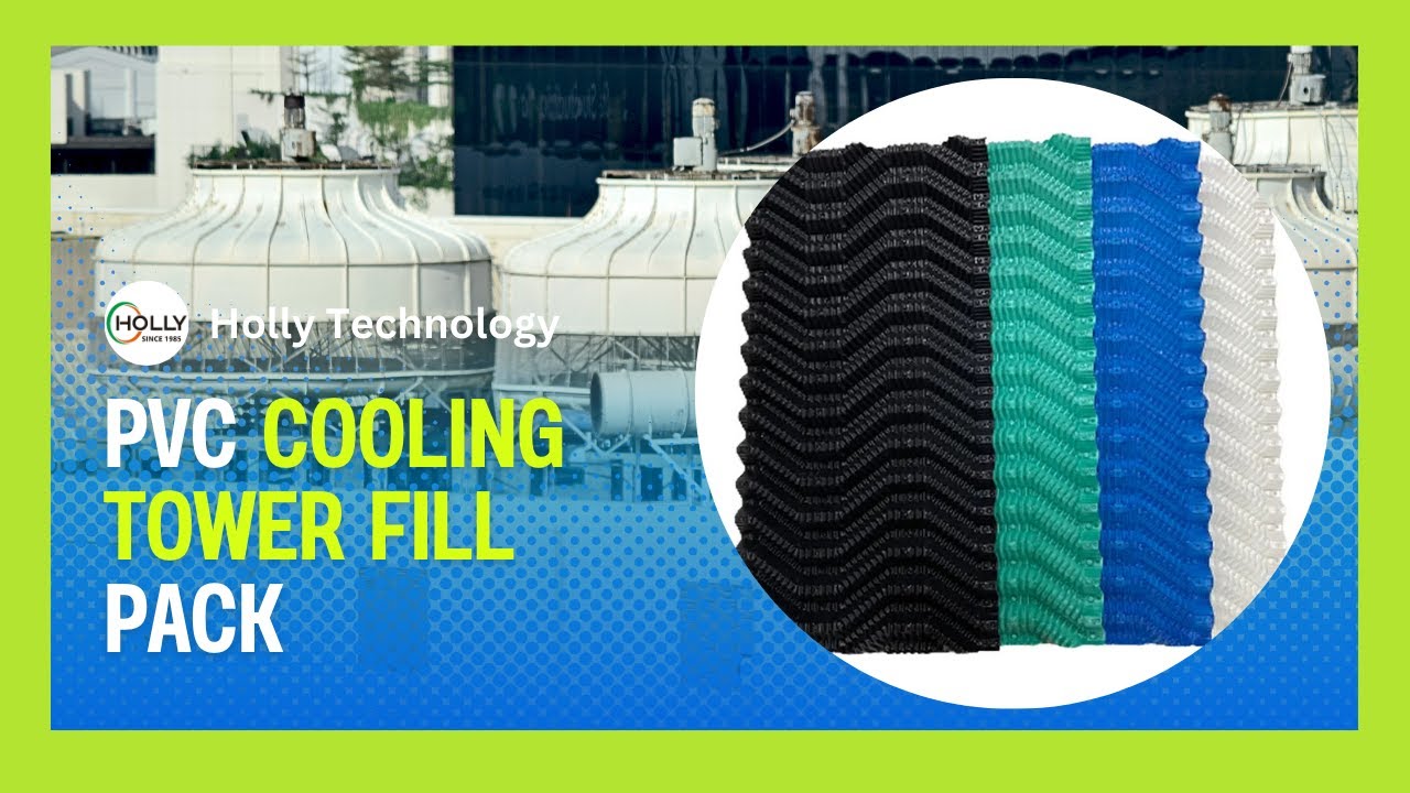 PVC Cooling Tower Fill Pack | High Efficiency & Chemical Resistant