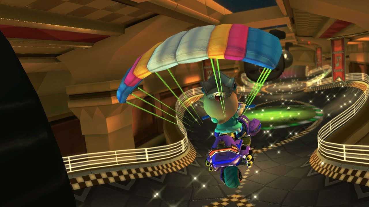 Mario Kart 8 DX Baby Rosalina The Duke Azure Roller