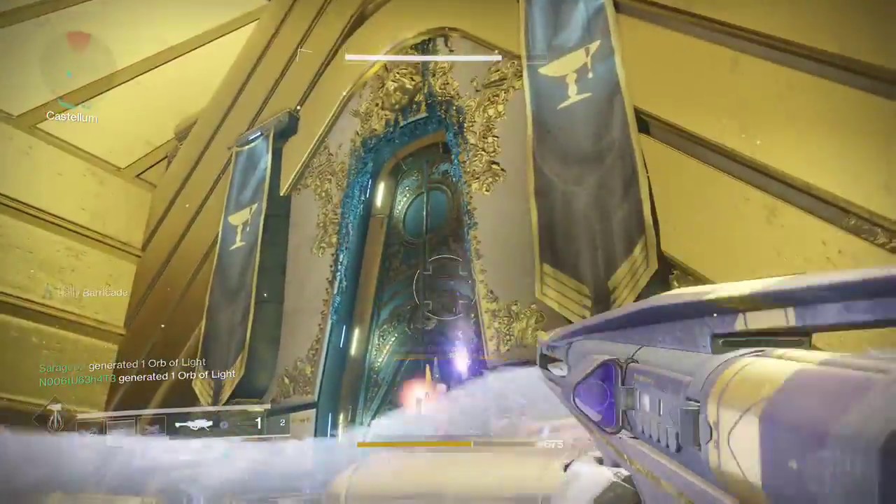 Leviathan raid - Running the Castellum Gameplay