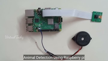 Raspberry pi based Wild Animal Detection Project