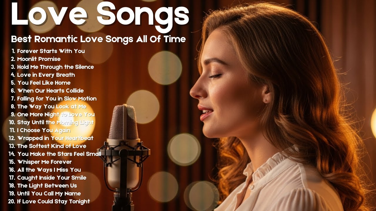 Beautiful Romantic Love Songs 💖 | The Best Love Songs of All Time ...