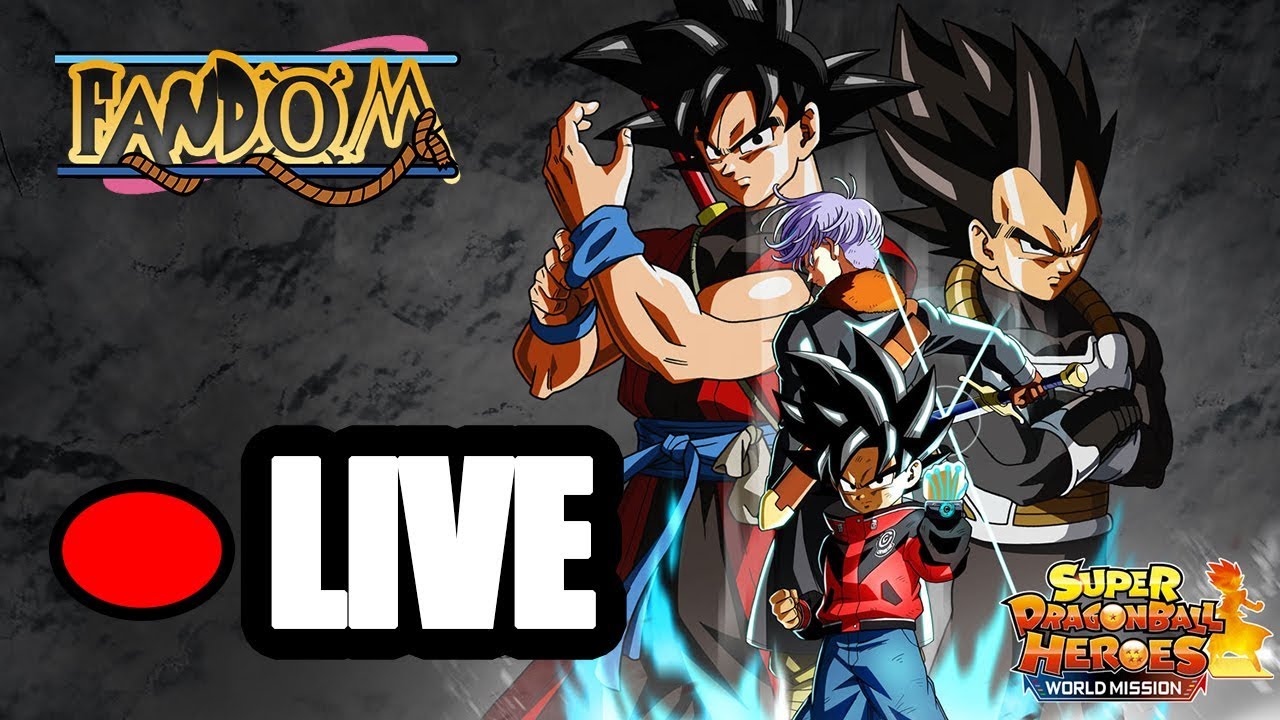 INCREDIBILE 🔴 LIVE STREAMING SUPER DRAGON BALL HEROES WORLD MISSION