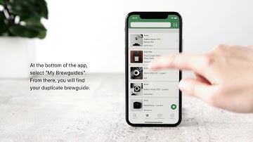Acaia Brewguide App: How to Duplicate Brewguides