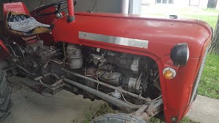 Rad motora IMT 539 De Luxe-upaljen nakon dužeg vremena