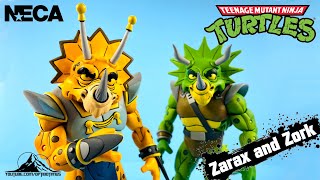 NECA TOYS Teenage Mutant Ninja Turtles ZARAX and ZORK Video Review