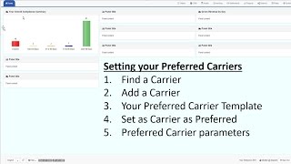 Setting your Preferred Carriers in the TMS